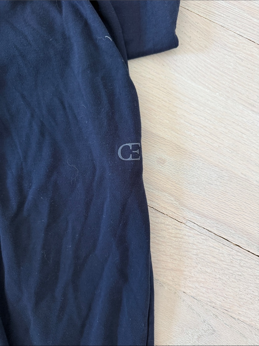 Casual Black Drawstring Joggers - Comfortable Everyday Wear - Picture 4 of 5